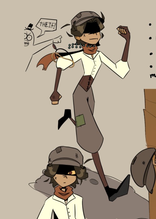 Finally Made A Ramshackle Oc, Might Change It Up Later (they Could Use Some More Meat On Them).