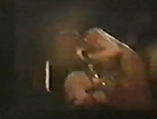 Terrible Quality Of Video Lol BUT First Gif Is Axl & Duff, And The Second Gif Is Axl With Slash Giving