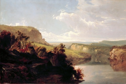 Lake among the Hills (Lake Mohonk), William Hart, 1858