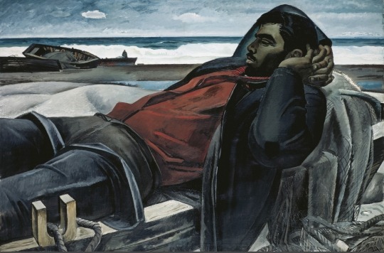mrdirtybear:‘At the Caspian Sea’ painted in 1967 by Azerbaijani painter Tahir
