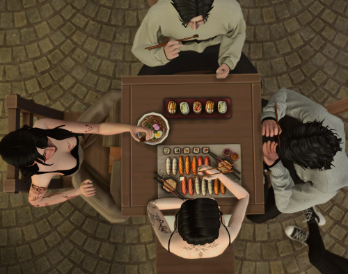 Sushi Dinner Vol 2 Sak! Amazing Poses By @ninawhims