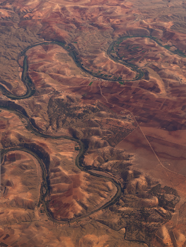 Maroc 2019. Minutes before landing in Marrakech.