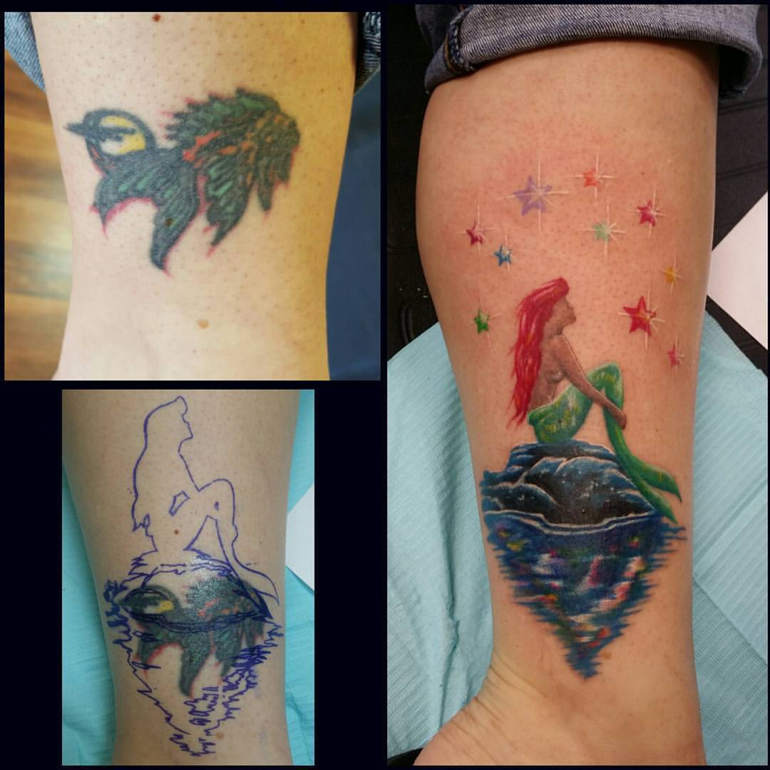 UPDATED 50 Magical Little Mermaid Tattoos