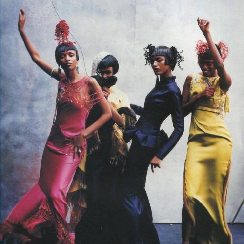 a-state-of-bliss:Vogue Italia April 1997 ‘Couture