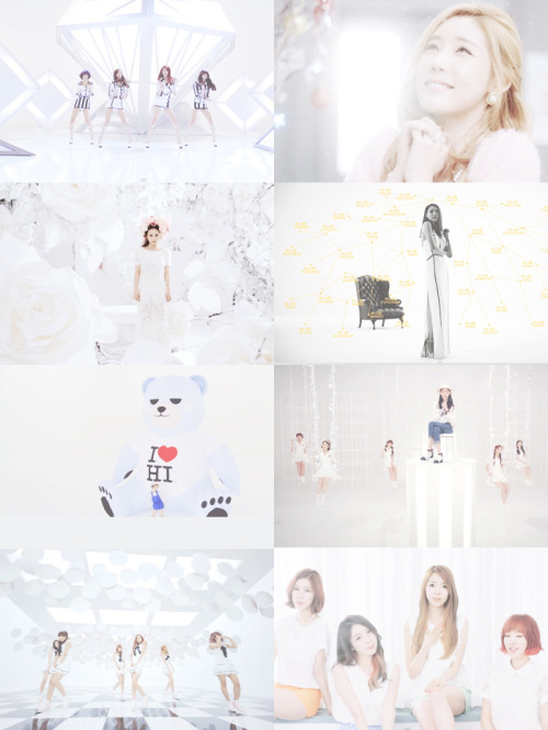 songpyeon-ssi:  color meme - {2013 girls release + rainbow} 