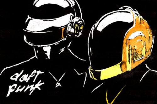 strawberrymilk-art: Random Access Memories Lifting up this old work to commemorate Daft Punk and the