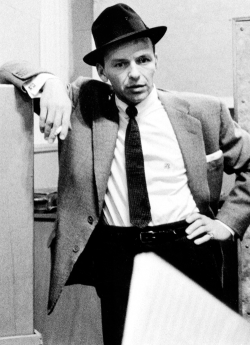 francisalbertsinatra:  He has everything, he cannot sleep, he gives nice gifts, he is not happy, but he would not trade, even for happiness, what he is. -Gay Talese, Frank Sinatra Has a Cold, 1966 