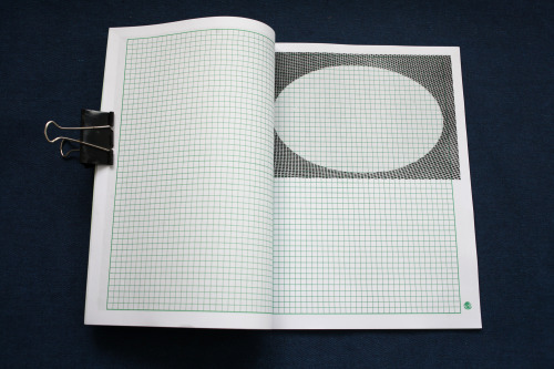 FORM STUDIES (2015-2017)2020, 8.5 x 11 inches, laser print on graph paper, 62 pages, fastener bindin