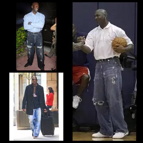 #realtalk his stylist, if he has/had one, should be drawn and quartered for letting MJ out in public with those jeans on. 3 different pics, 3 jacked up pairs of jeans. I really hope these pictures are from the 90’s…. That still doesn’t