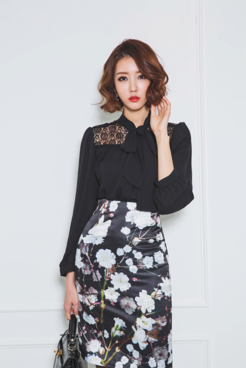 korean-dreams-girls:Ji Na - March 12, 2015 4th Set
