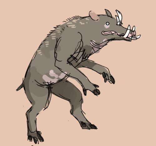 foulserpent:wereboar concept