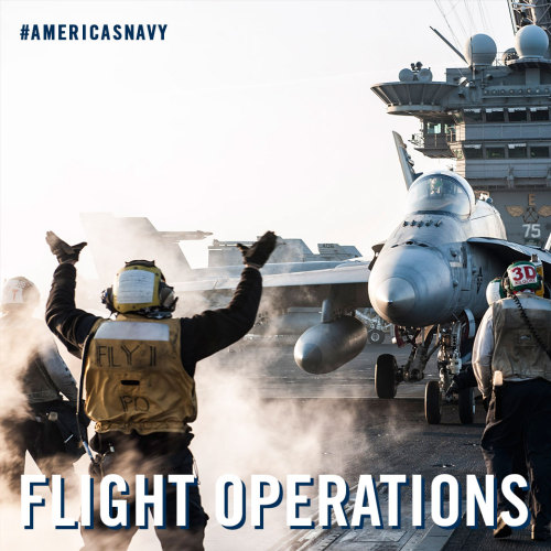 The successful operation of a flight deck on an aircraft carrier is one of the most complex, high-st