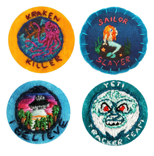 sosuperawesome:Merit Badges by NerdScoutsHQ on Etsy• So Super Awesome is also on Facebook, Twitter a