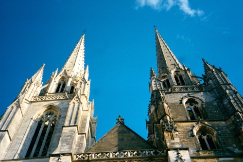 Towers, Bayonne Cathedral, France, 2001.