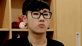 gyuzizis:  sunggyu + pouty/kissy faces · requested by anon ♡