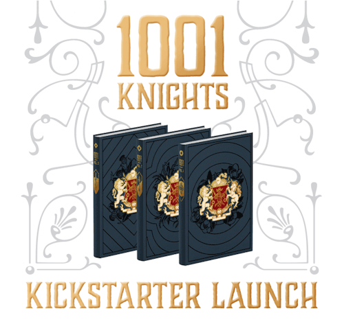 emstantinople:onethousandandoneknights:The 1001 KNIGHTS ANTHOLOGY KICKSTARTER is LIVE !!!1001 Knight