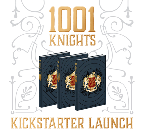 onethousandandoneknights:  The 1001 KNIGHTS ANTHOLOGY KICKSTARTER is LIVE !!! 1001 Knights is a mass