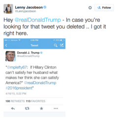 huffingtonpost:  18 Real Things Donald Trump Has Actually Said About Women 