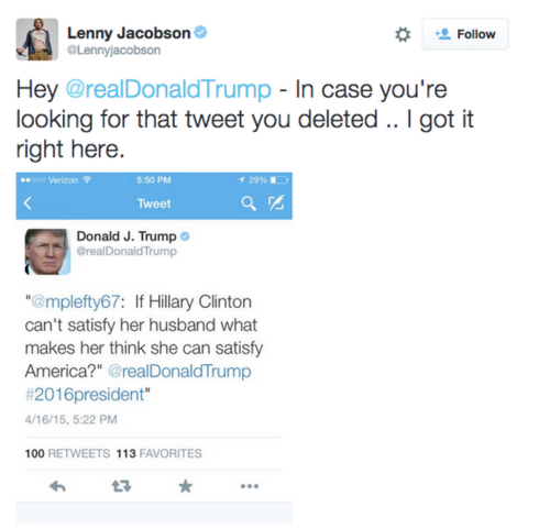 faerievicious: huffingtonpost: 18 Real Things Donald Trump Has Actually Said About Women This dude i