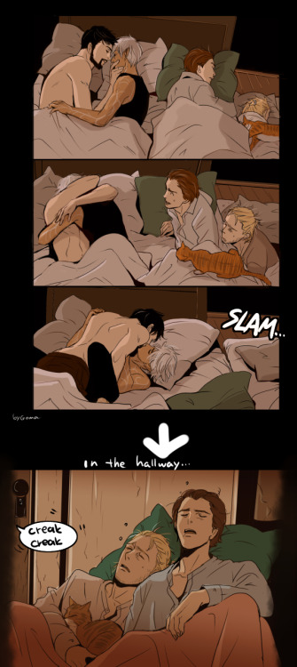 goma-itoh:  lovey-dovey….poor Anders and Seb.