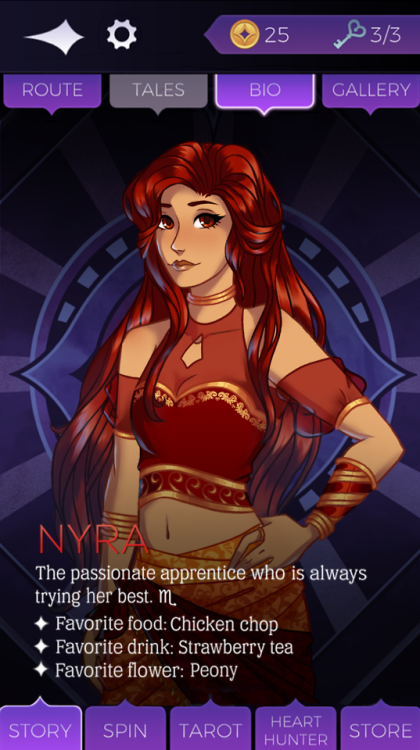 So anyway, I’ve been playing The Arcana a lot lately and I just really love it, so here’s my lovely 