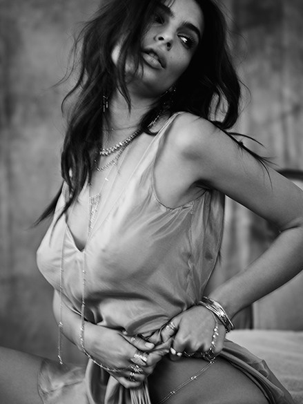 songofthewell:  EMILY RATAJKOWSKI BY NAJ JAMAI FOR JACQUIE AICHE JEWELRY SPRING 2016