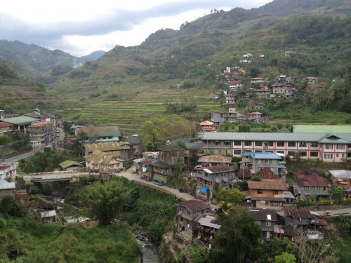 Banaue and Batad Rice Terraces were totally rad! OMG so cool! I hiked around the town of Banaue (bot