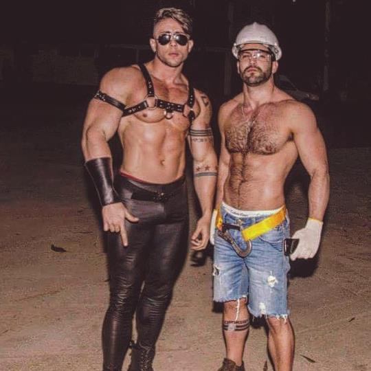 londonboy45:  “What?  No, not a costume party … we just went to dinner.  Why?”