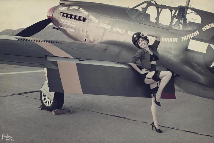 Military Retro Chick