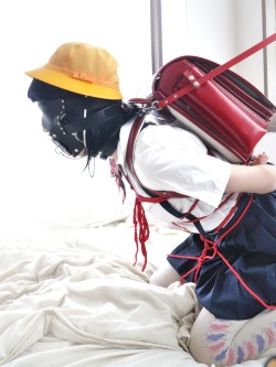 sutiblr: School Uniform Bondage 