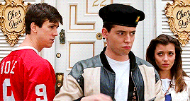 lilmoka:get to know me meme: [1/5] Favourite Films - Ferris Bueller’s Day Off (1986), Dir