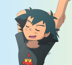 th3dm0ns:Awww… Ash’s T-Shirt in today’s