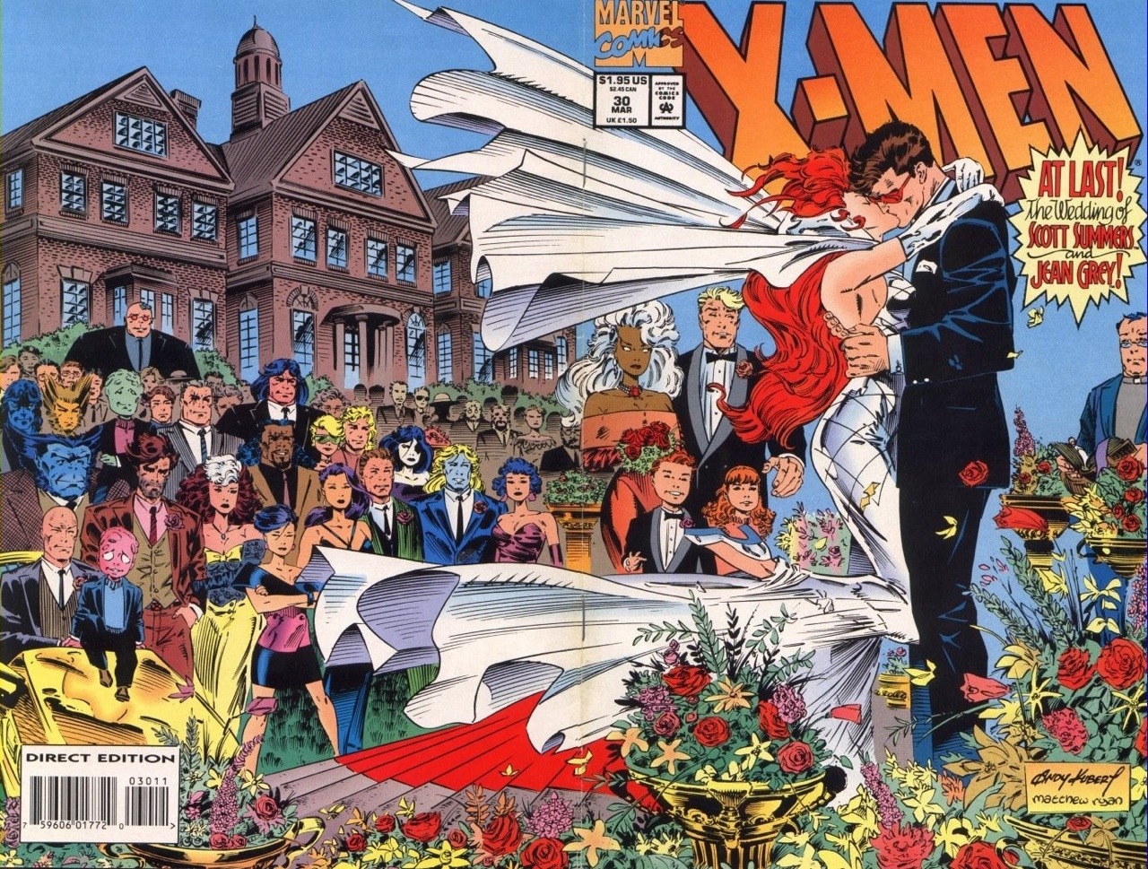 ungoliantschilde: X-Men, Vol. 2 # 30, by Andy Kubert, with Inks by Matthew Ryan,