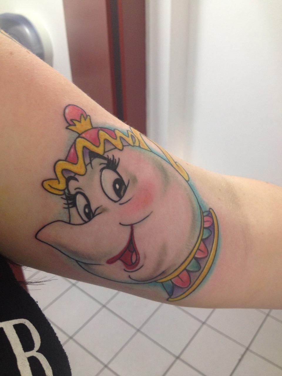 tattoos-org:  Ms Potts Disney Submit Your Tattoo Here: Tattoos.org404,128 followers