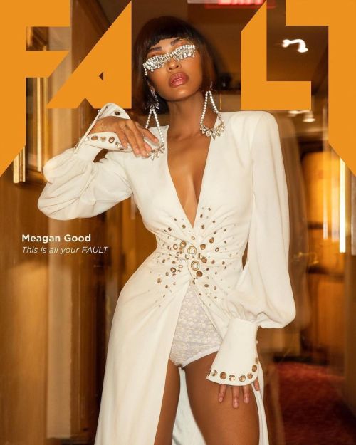 laureldewitt:The always gorgeous #meagangood in #laureldewitt sunglasses on the cover of #faultmagaz