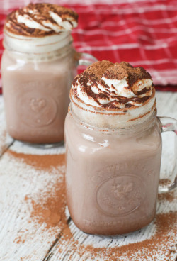 Verticalfood:  Cinnamon Hot Chocolate With Rum