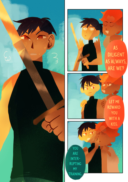 keypyon:I drew this 16 pages full colour comic for Felix’s birthday. Have fun reading this thing and