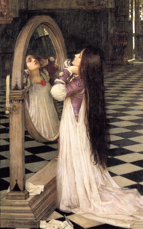 Mariana in the South by John William Waterhouse, 1897.