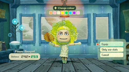 Today I unlocked a new flower in my Miitopia game. I think this is the prettiest one yet!