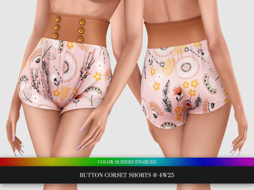 Button Corset ShortsDOWNLOAD: PATREON | SIMSDOMJoin my Patreon for early access and exclusive c