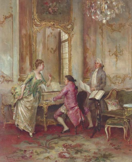 Juan Antonio GonzalesThe Recital, 1902