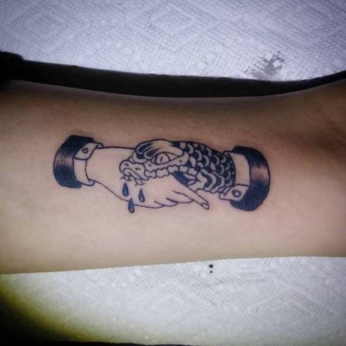 Recent tattoo.    #ink #tattoos #chelsea #boston  #ravenseyeink #tattoo #snake  (at Raven’s Eye Ink)