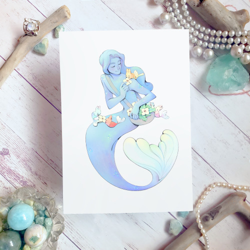 Hello my sweet bunnehs! I restocked my shop with Bunnermaid and Mermaid items and also added new sti