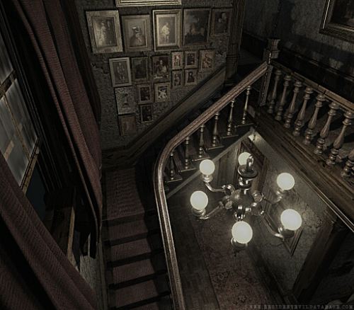 Resident Evil Remake pre-rendered backgrounds