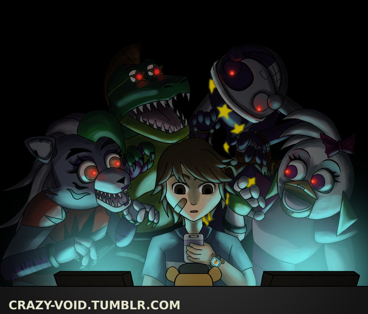 Another FNAF Blog… Yay on Tumblr - #glamrock bonnie