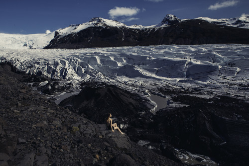 One week in Iceland. A self portrait series.