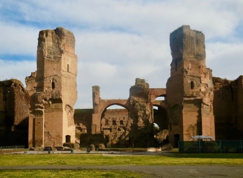 Rovine, Terme di Caracalla, Roma, 2019.