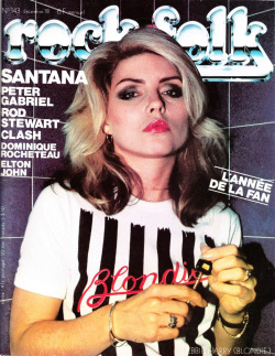 widowoftheweb:  Debbie Harry on French magazine