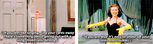 genecurrankelly:“The musicals had a good, happy feeling, saying that the world is a better place. Th