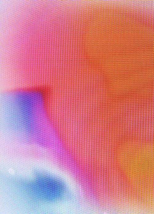 aestheticgoddess:  ‘Studies in Broadcast Colour’ by The Island Continent is an exploration into the way colour is rendered and translated through the red, green and blue channels of obsolete Cathode Ray Tube or CRT television sets. These were taken